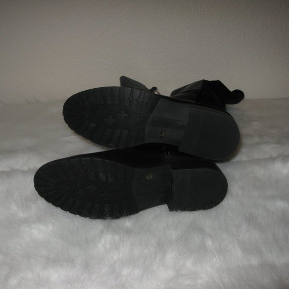 Worthington Black Over The Calf Boots Round Toe NWT - Picture 5 of 5